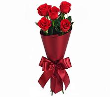 Букет 5 Красных роз Эдлесс Лав в Атажукино