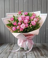 Букет Розовый кустик в Атажукино