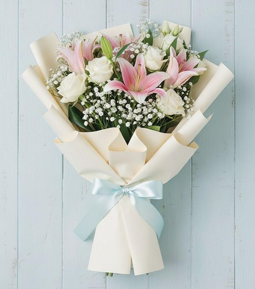 Букет цветов из: Лилии в Атажукино