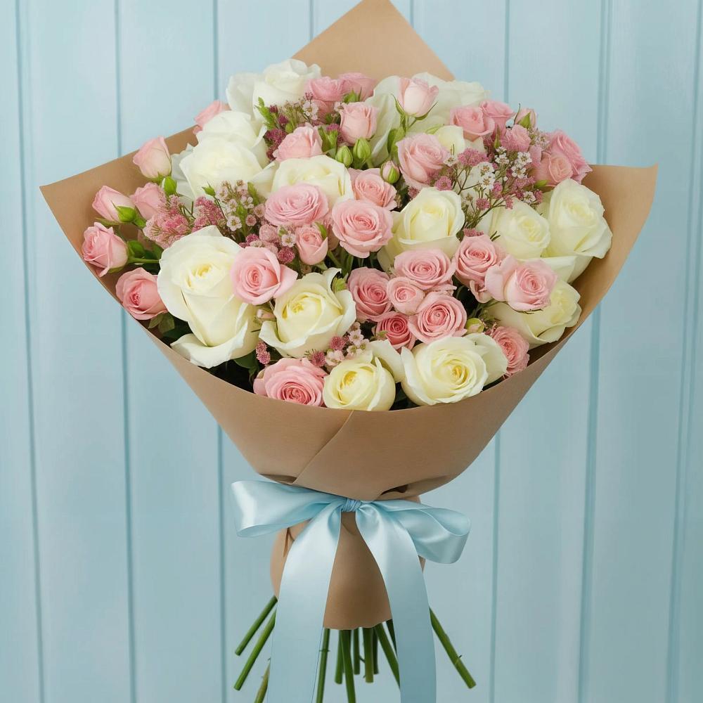 Букет цветов из: Розы в Атажукино