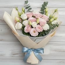 Букет цветов из:  Лизиантусы в Атажукино