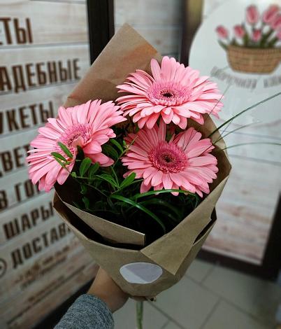 Букет цветов из: Герберы в Атажукино