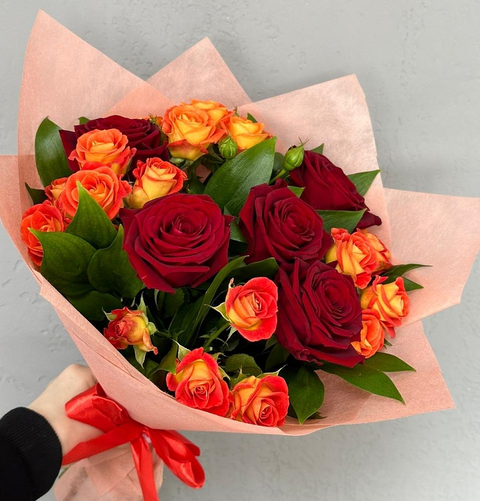 Букет Любовь и восторг в Атажукино