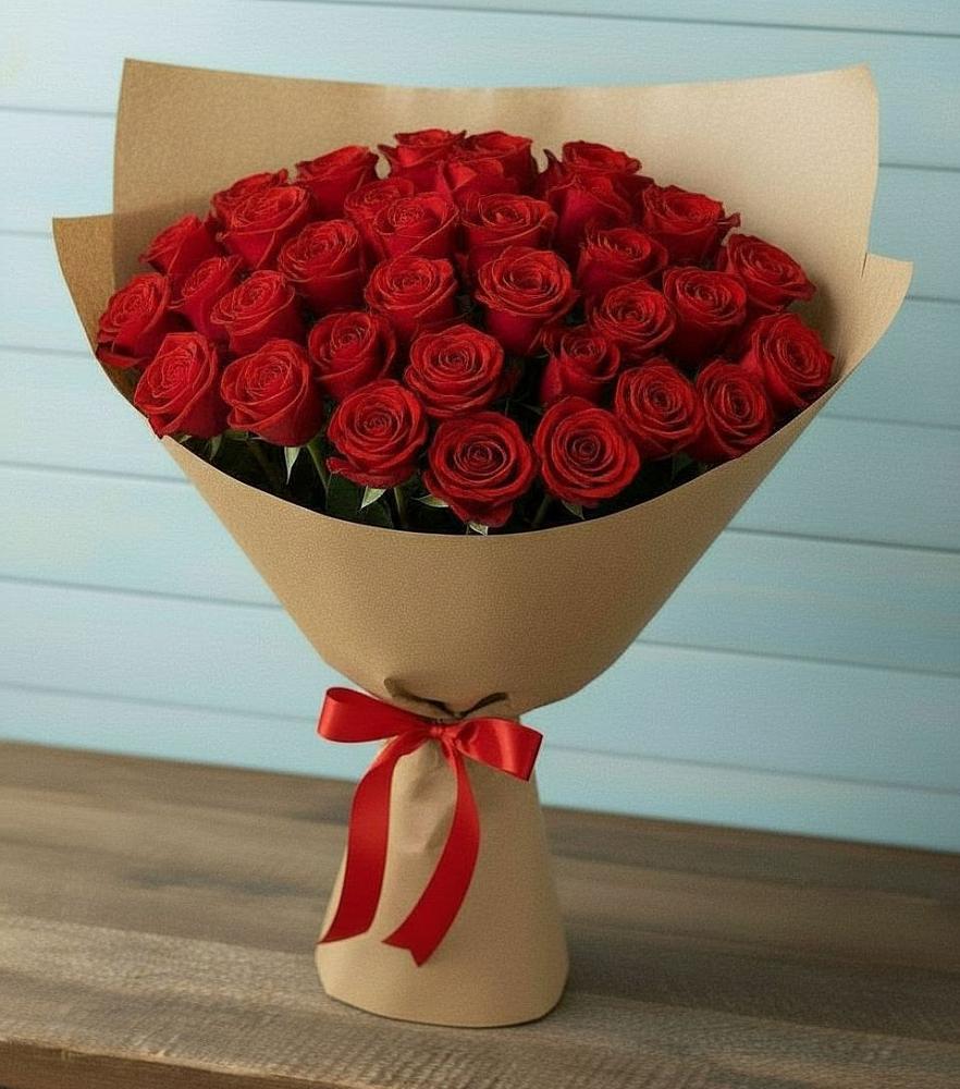Букет Красные розы Милано в Атажукино