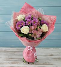 Букет цветов из:  Герберы #REPLACE_PRED# Атажукино