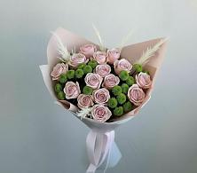 Букет цветов из:  Розы и Хризантемы в Атажукино