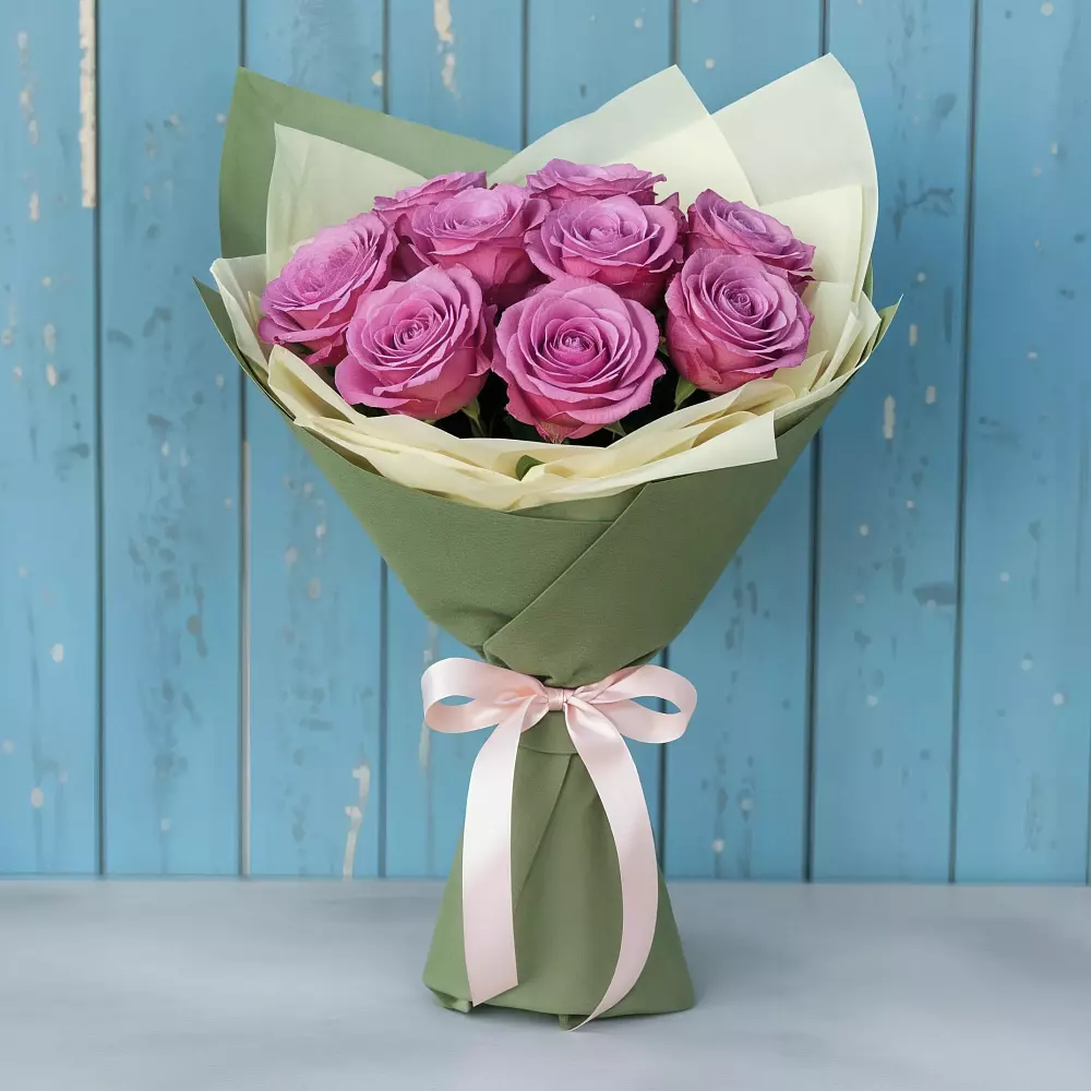 Букет Розы Фёрст Леди в Атажукино