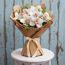 Букет цветов из:  Орхидеи и Розы #REPLACE_PRED# Атажукино